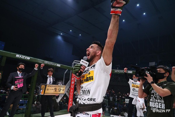 【格闘技／RIZIN TRIGGER 2nd】クレベル・コイケ、朝倉未来“失神KO”以来の佐々木戦でも一本勝ち　「私はフェザー級ナンバーワン」