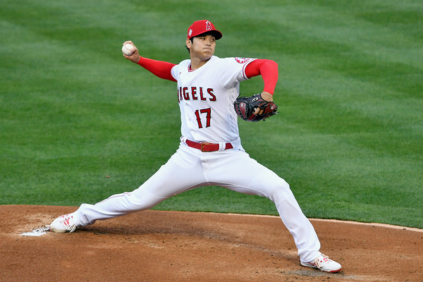 【MLB】5年目の大谷翔平、史上初の1番・開幕投手で出場　初球160.5キロ、先頭打者から初奪三振