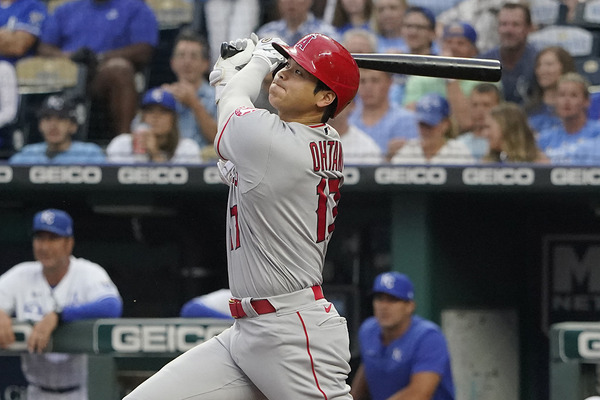 【MLB】大谷翔平、特大21号決勝弾　3打数1安打2四球1盗塁大車輪の活躍でエンゼルスが快勝