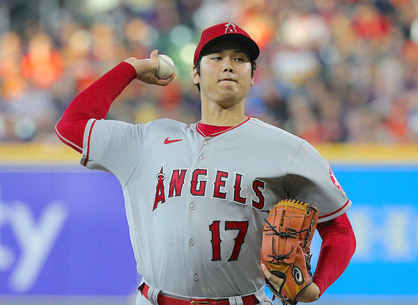 【MLB】大谷翔平、メジャートップの奪三振率　自身最速163キロ超えの5回1失点7奪三振で今季12勝目