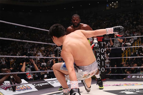 【超RIZIN】朝倉未来、メイウェザー相手に“大健闘”も悔しいKO敗戦　強烈右カウンター一撃で決着