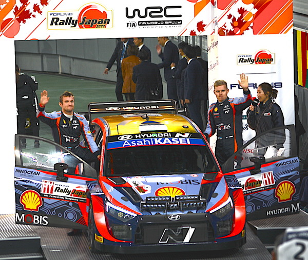 【WRC】大波乱のラリージャパン、ダニ・ソルドのヒョンデが大炎上　SS2、SS3ともにキャンセル