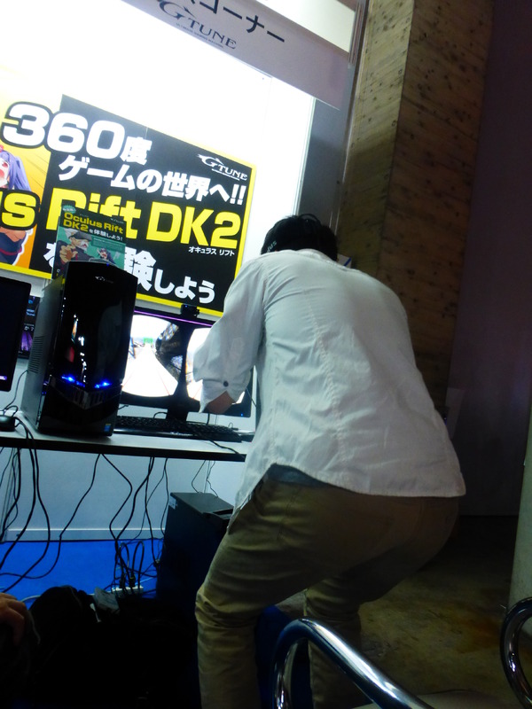 電撃オンラインOculus Riftブース