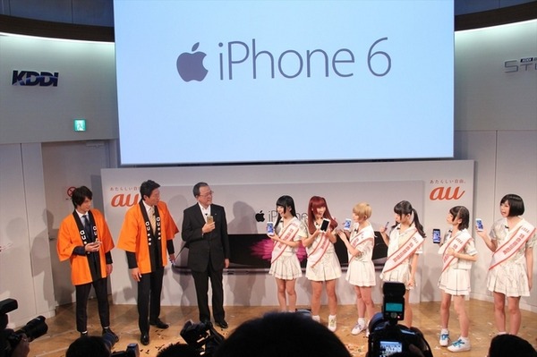 au iPhone 6／6 Plus発売