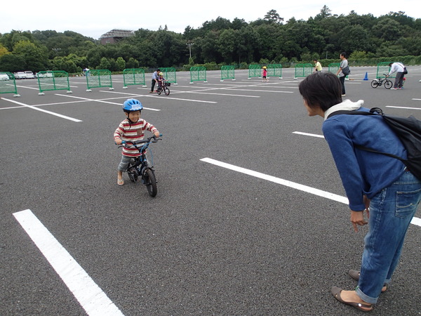 西武園ゆうえんちで補助輪はずし大作戦！