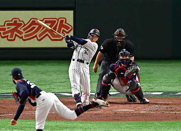 【WBC】先制許した侍ジャパン、吉田正尚、山田哲人のタイムリーで逆転に成功　チェコ戦