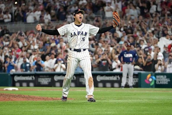 【WBC】大谷翔平、魂の15球　マイク・トラウトを三振で仕留め、侍ジャパン14年ぶり3度目の戴冠