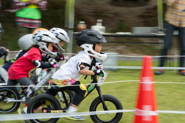 3歳～5歳のランニングバイククラス（2014JBMXFシリーズ第5戦）