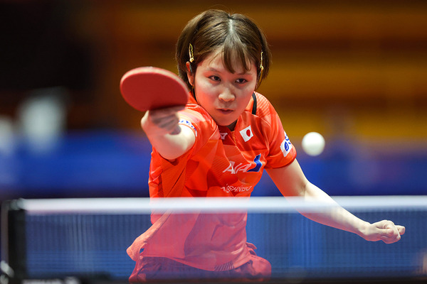 【卓球 全農CUP】パリ五輪選考2位の平野美宇、準々決勝で張本美和を圧倒　15歳をストレート撃破でベスト4進出