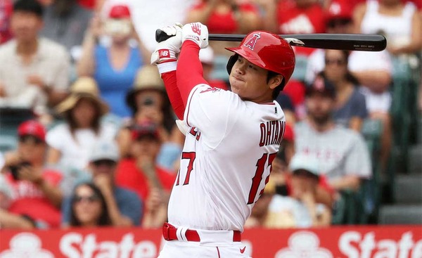 【MLB】大谷翔平の36号は182キロ滞空時間3.99秒　打球角度19度の高速低空弾に指揮官もあ然「ゴルフボールを打ったみたい」