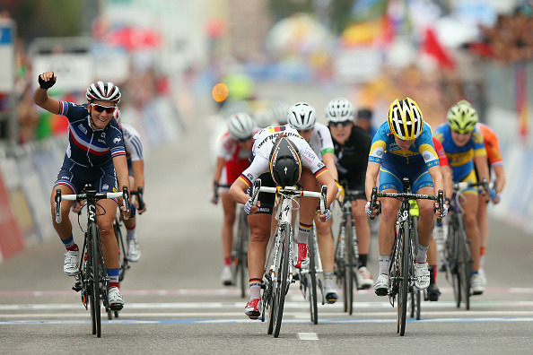 2014年UCIロード世界選手権・女子エリート・ロードレース、ポリン・フェランプレボ（フランス）が優勝
