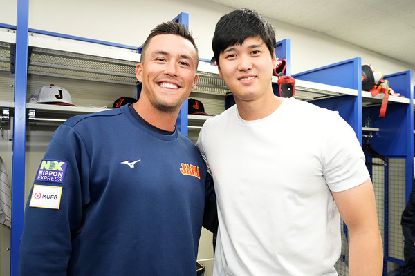 【MLB】「君は最高だ」大谷翔平のMVP受賞に“盟友”ヌートバーが祝福メッセージ  「1日も早い回復を」