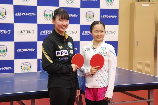 卓球張本美和、フィギュア島田麻央と緊張の“15歳対談”　キャリアや試合への向き合い方など語る「大丈夫なくらい練習する」