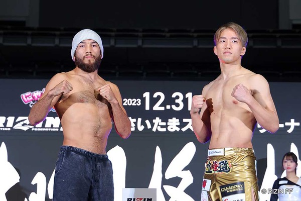 【RIZIN.45】フアン・アーチュレッタ、“2.8kg超過”で王座剥奪　朝倉海「1kgならやろうぜと言えるんですけど……」