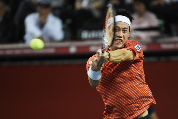 錦織圭（2014年10月2日）（c）Getty Images