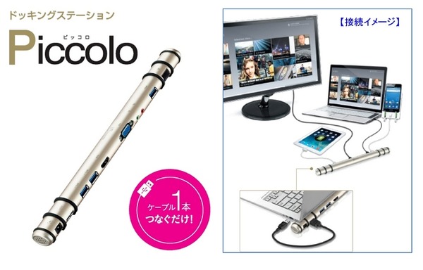 ドッキングステーション Piccolo 『JUD530』を発売