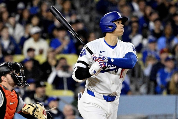 【MLB】大谷翔平「2番DH」スタメン　昨季“OPS1.318”と好相性の世界一軍団から今季16号アーチなるか、移籍後初対決