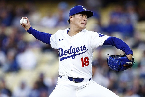 【MLB】山本由伸に異変、2回投球後に急きょ降板　上腕三頭筋の張りと発表