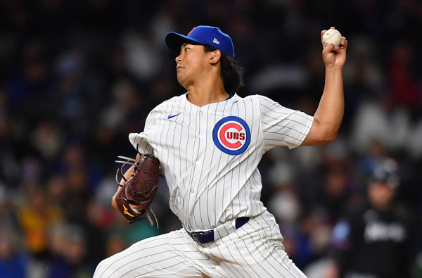 【MLB】今永昇太、雨天で力投も……痛恨の被弾　鈴木誠也の“140メートル”勝ち越し16号アーチ実らず