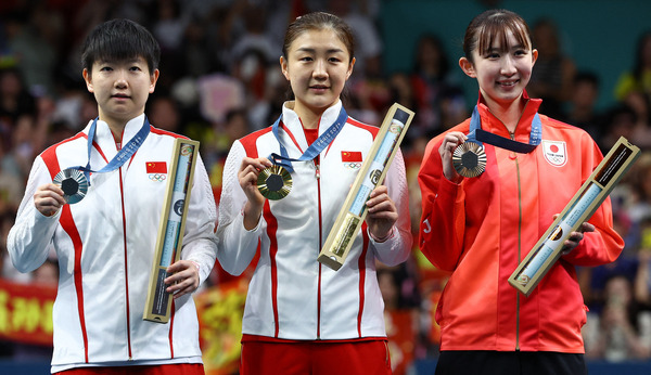 孫穎莎、陳夢を擁する中国女子の第一関門は準決勝か　台湾に勝利で韓国と激突、若きエースや経験豊富なベテランも健在【パリ五輪2024】