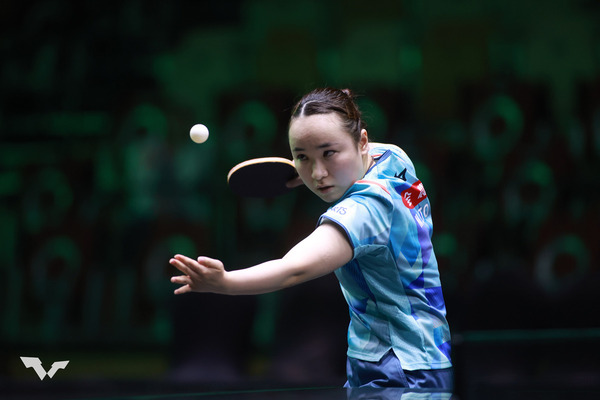 伊藤美誠、木原美悠相手に9連続ポイント　3－1勝利でベスト8進出、勝因と次戦についても言及【サウジスマッシュ】