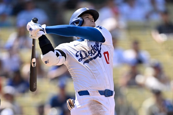 【MLB】「信じられない打球」大谷翔平、今季46号で“MVP選出”濃厚な「52-52」ペースへ突入