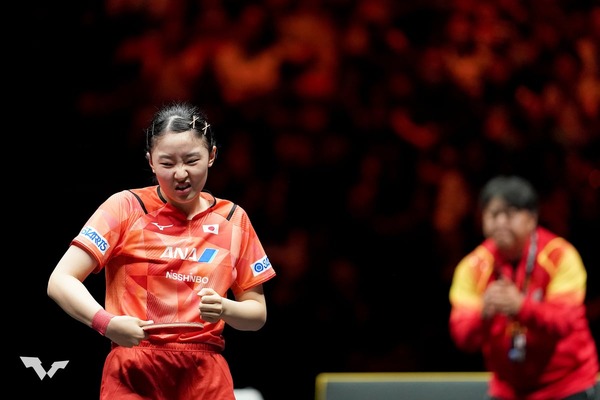 張本美和、躍進期待もまさかのストレートで初戦敗退　世界71位の何卓佳に大苦戦で2回戦進出を逃す【チャイナスマッシュ2024】