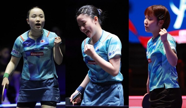 卓球日本女子が決勝進出かけて韓国撃破のインドと対戦　前日は張本美和、伊藤美誠、平野美宇のトリオでシンガポールに勝利【アジア選手権】