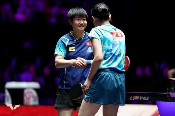 絶対女王・孫穎莎が記録した驚異の「勝率91％」　WTT公式が世界1位のデータ紹介、日本勢は張本美和が10月に初勝利