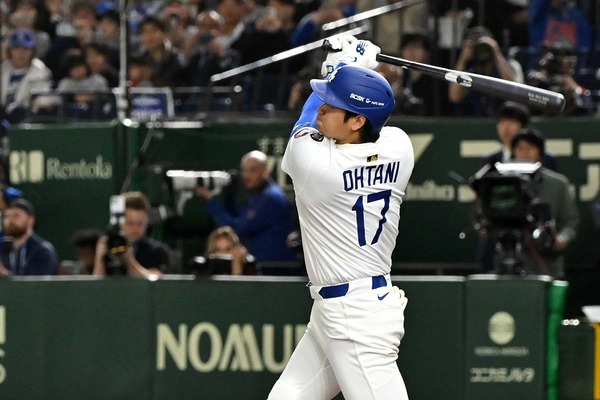 【MLB】今季1号アーチ「これぞ大谷翔平のスイングだ」　ドジャース公式、至福の27秒“ベース1周”動画を投稿