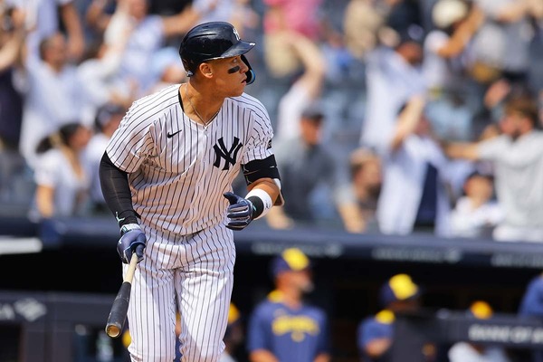 【MLB】“5戦5発”ジャッジが止まらない、今季5号アーチで球団レジェンドらに続く「500長打」　米記者称賛「ヤンキース史上3番目だ」