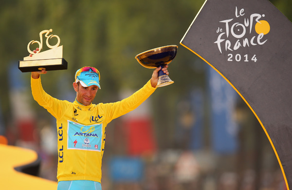 2014年ツールドフランスの勝者、ビンチェンツォ・ニーバリ