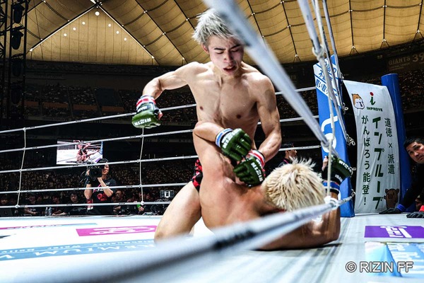 【RIZIN】「相手の動きを察知する能力を持っている」平本丈、RISE二階級覇者・田丸辰に完勝　MMAの洗礼浴びせる