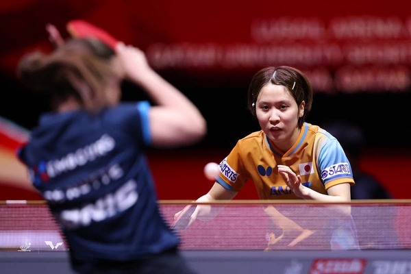 平野美宇、第1G奪われ苦戦もルクセンブルク選手に逆転勝ちで2回戦へ　大藤沙月と4回戦で同士討ちの可能性も【世界卓球2025】