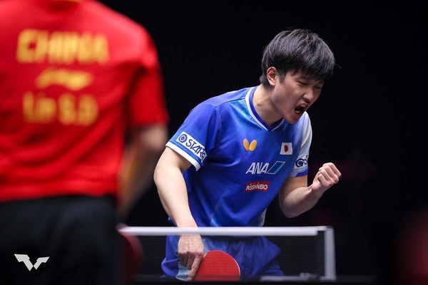 張本智和、エースがフルゲームで世界1位の中国勢撃破　林詩棟との激闘制し初の決勝進出＆優勝にも王手【卓球・USスマッシュ】