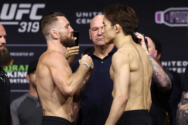 【UFC】朝倉海、“大熱狂”の公開計量へ　計量クリア後「もう7キロ戻ってる」と“仰天”報告も……「明日は最高のコンディションで戦える」