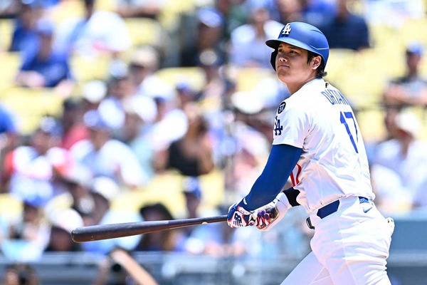 【MLB】大谷翔平「1番DH」スタメン　新人右腕からの“2試合連発”49号アーチでリーグ首位タイなるか