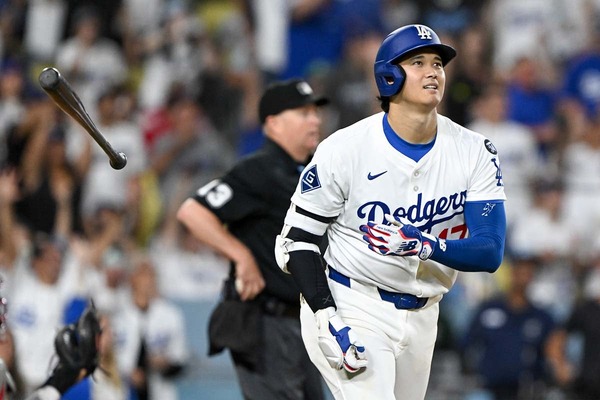 【MLB】大谷翔平、終盤劣勢から“182キロ”今季50号アーチ　2年連続の節目はルースらに続く「史上6人目」