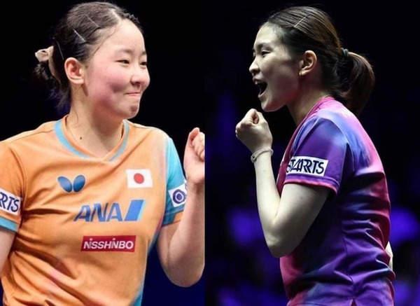 カットマンの橋本帆乃香が大一番で2点起用　張本美和が2番手で女王・孫穎莎と対戦へ　日本女子が中国撃破で連覇なるか【アジア選手権】