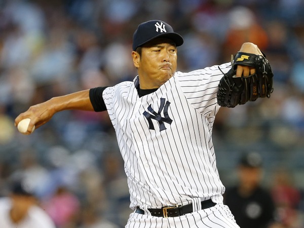 黒田 博樹投手（ニューヨークヤンキース、2014年9月3日、vsレッドソックス）（c）Getty Images