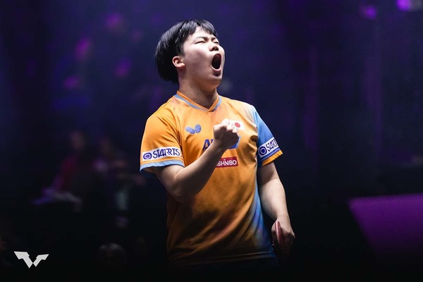 松島輝空、世界15位のサウスポーが見据える“高み”　難敵相手にストレート勝ちも「目指すは優勝しかない」【WTTチャンピオンズ・モンペリエ】