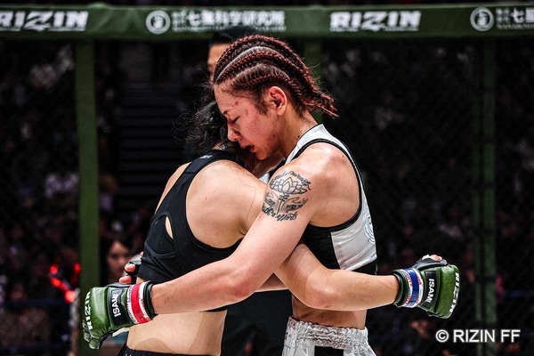 【RIZIN】ケイト・ロータス、日韓対決を制し“涙”の4連勝　恩師の前で宣言「心からやり切ったと思える所まで突っ走る」