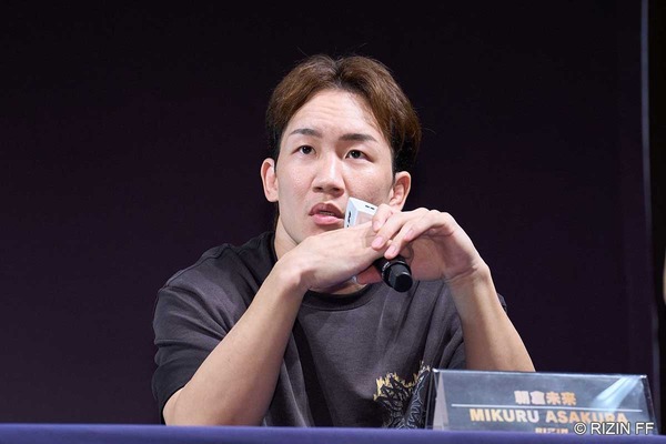 【RIZIN】朝倉未来が“大番狂わせ”に野心「本当に食ってやろうと」　シェイドゥラエフ戦の戦略明かす「体力のことは考えていない。最初から全力で」