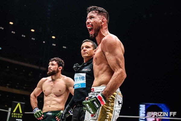 【RIZIN】クレベル・コイケ、怪力ケラモフとの元王者対決を制し涙の1年ぶり白星　「シェイドゥラエフ、朝倉未来にリベンジしたい」