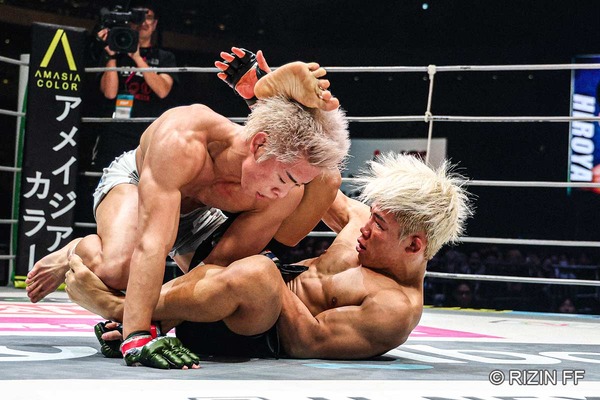 【RIZIN】朝倉未来の門下生・ヒロヤ、神龍誠との“15分間”に渡るハイレベルMMAの攻防で敗れる