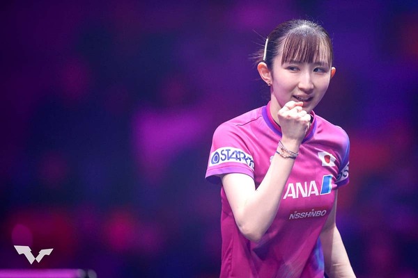 4連覇を狙う早田ひな、好調カットマン佐藤瞳に完勝　準決勝では木原美悠と激突……2023年決勝の再現【全日本選手権2026】