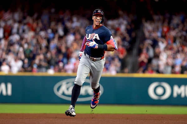 「ようこそWBCへ！」大谷翔平と並ぶ“主役候補”ジャッジも魅せた　NPB投手から放った衝撃171キロ弾に米メディア熱狂