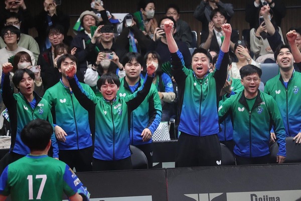 「挫折も味わった」KM東京を復権に導いた“指揮官の一手”　台湾エースが2点起用でMVP、2年ぶりの戴冠を支えた最適解【Tリーグ】