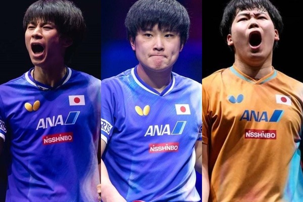 卓球日本男子がW杯で放った存在感　王者と激闘の松島輝空が殊勲の銀メダル、張本智和＆戸上隼輔も奮闘でトップ3が進化の跡