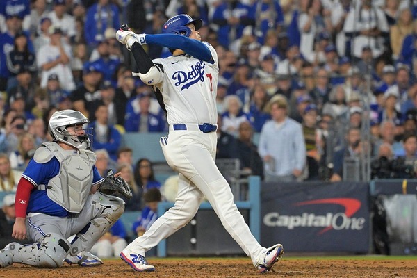 【MLB】大谷翔平「1番DH」スタメン　3試合ぶり4号アーチに期待、イチロー超えの“44試合連続出塁”なるか